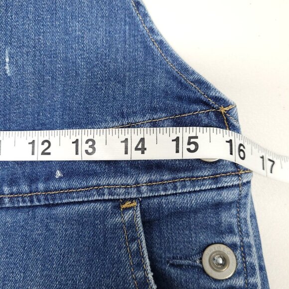 Uniqlo Womens Overall Jumpsuit Size S Blue Midume Wash - Picture 3 of 10